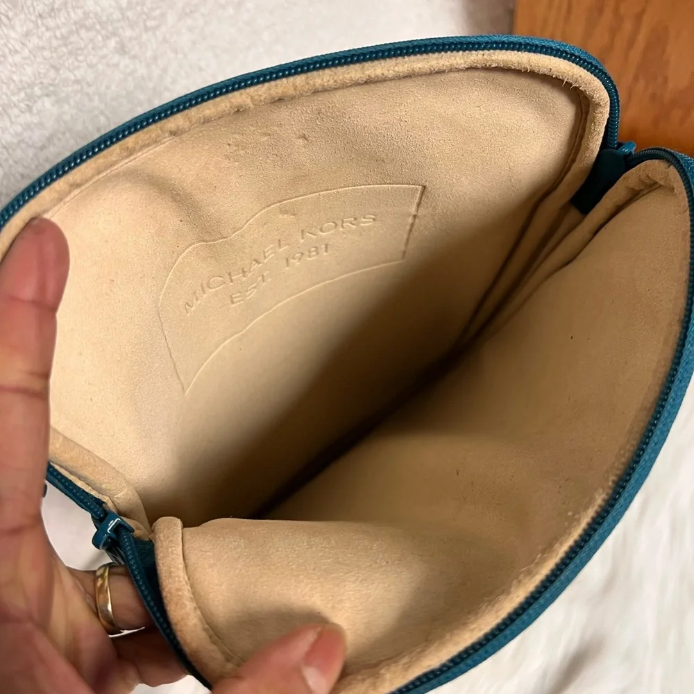 Michael Kors Blue Logo Tablet Sleeve